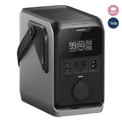 EcoFlow Trail 300 DC Portable Power Station 90K - Black Silver